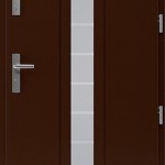 drzwi drewniano aluminiowe